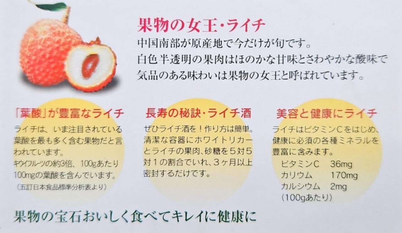 ライチ効能画像