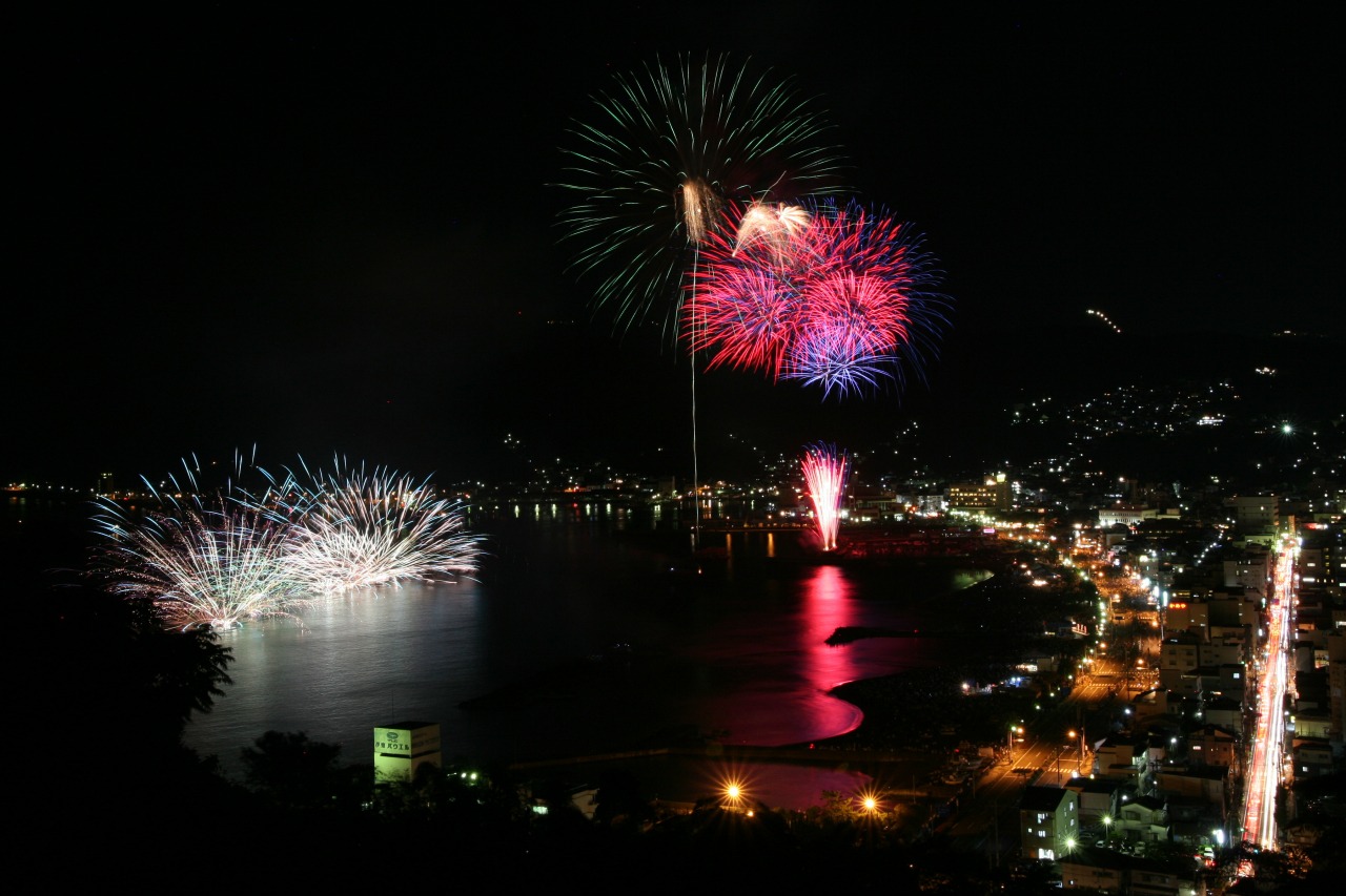 伊東温泉花火1