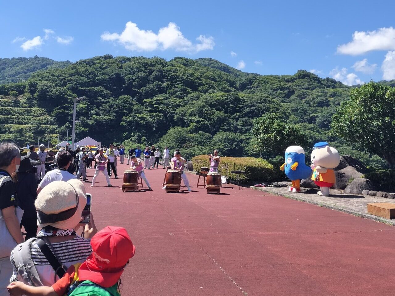 ダム開会式