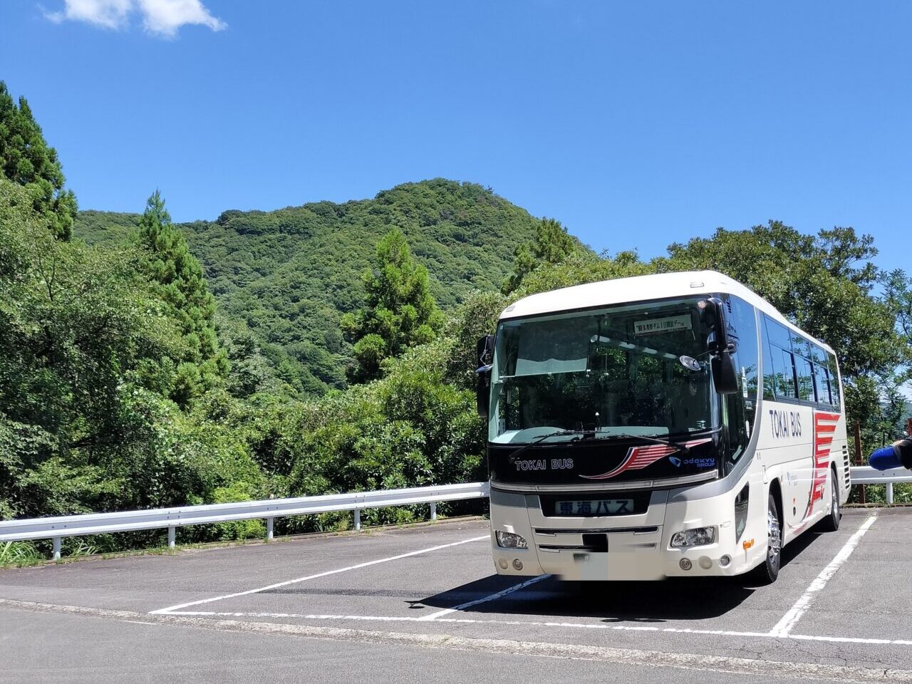 ダム送迎バス