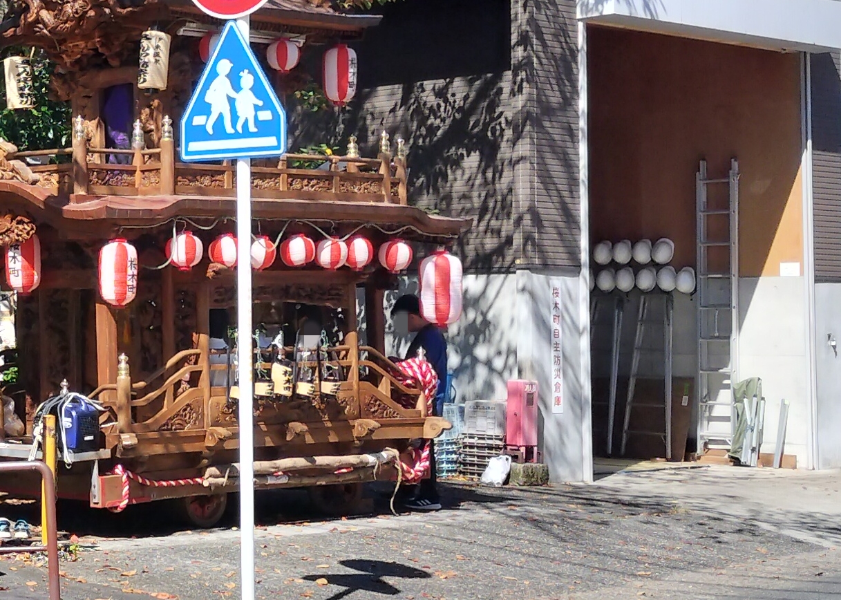 日暮神社山車